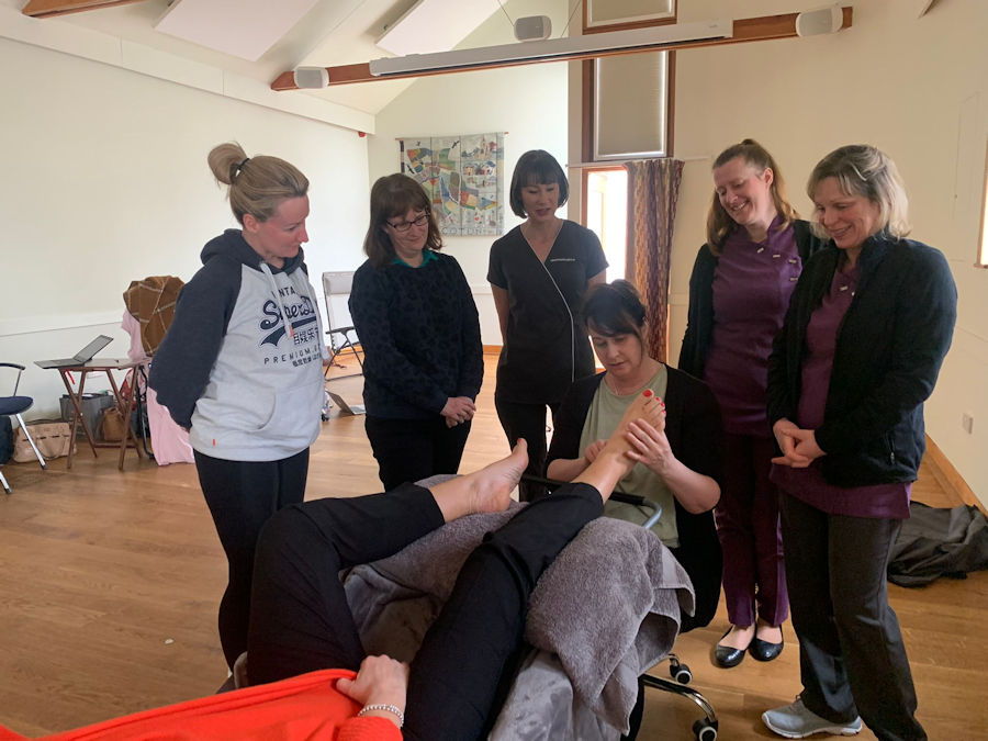 learn reflexology in cambridge