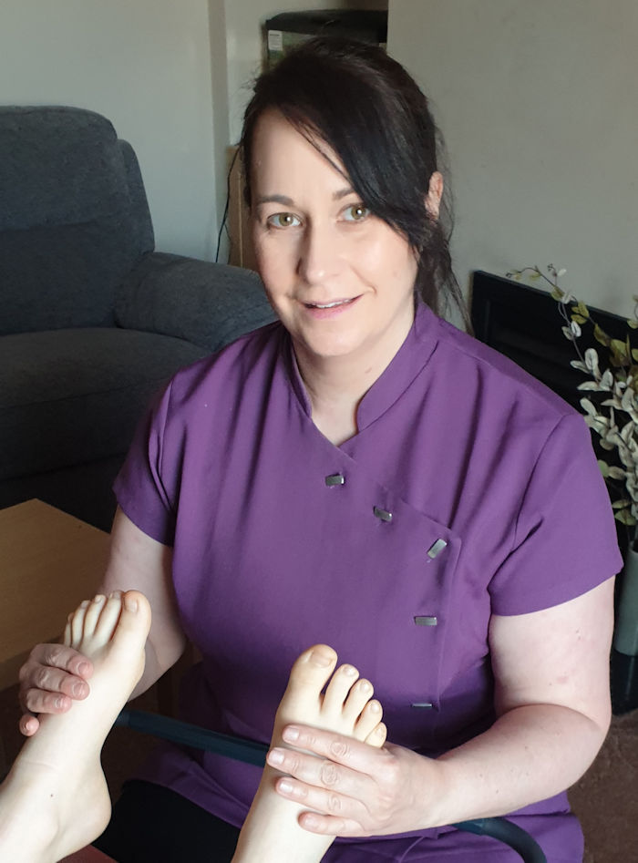 Caroline Knight reflexology tutor at Cambridge and Chigwell